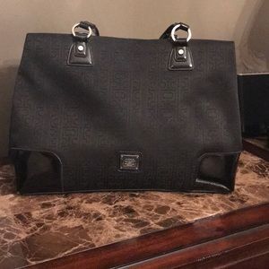 Liz Claiborne large black purse.